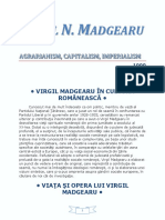 Virgil Madgearu - Agrarianism, Capitalism, Imperialism 1.0 10 '{Politica}
