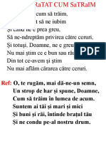 Ne-Ai Arătat Cum Să Trăim