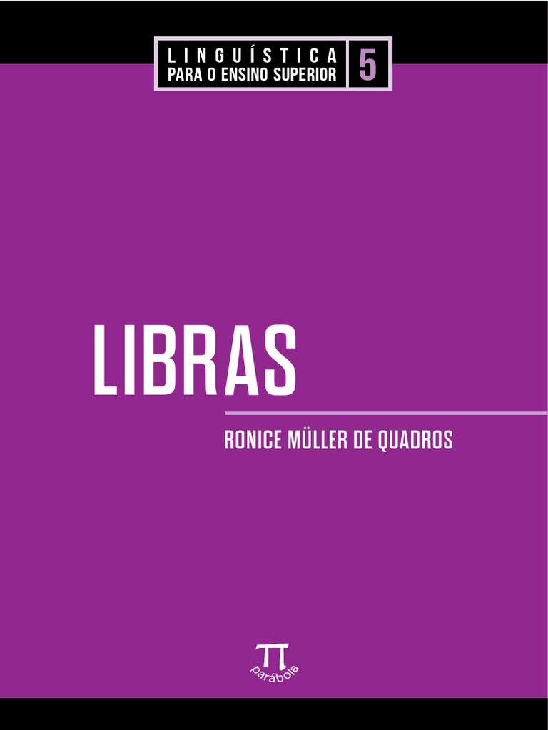 Libras 5 | PDF | Comunicação humana | Linguística