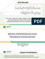 Media Pendidikan Dan Promosi Kesehatan