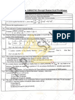 Repeated characters document analysis