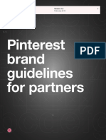 Brandbook Manual de Identidade Pinterest 