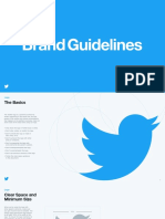 Brandbook Manual de Identidade Twitter