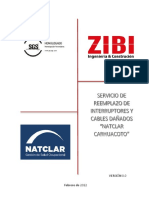 Servicio de Reemplazo de Interruptores y Cables Dañados - Natclar Carhuacoto