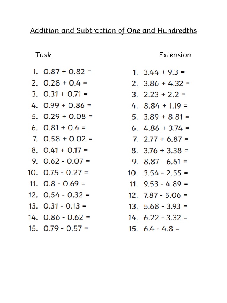 Maths Homework | PDF