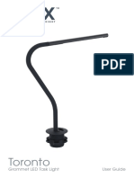 Grommet LED Task Light User Guide Toronto