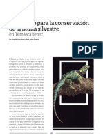 Inventario Fauna Silvestre Temascaltepec