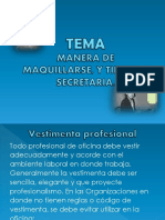 SECRETARIAS Tipos