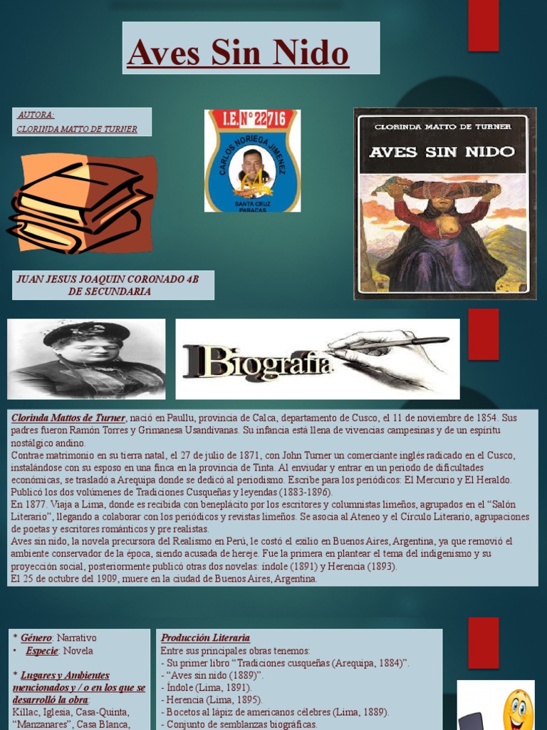 Aves Sin Nido Pdf Pdf Realismo Literario