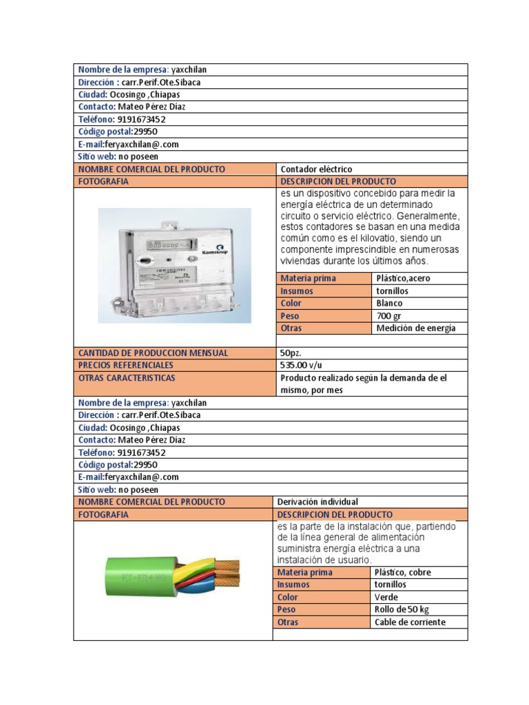 Fichas Técnicas Pdf Ingenieria Eléctrica Electricidad