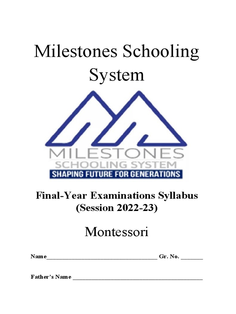 montessori-pre-primary-final-year-examinations-syllabus-for-english