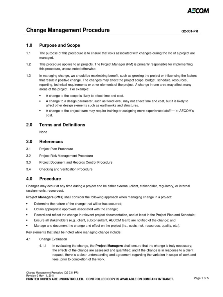 Supply Chain Management Procedure Pdf