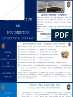 Proceso de Solicitud de Documentos 2022