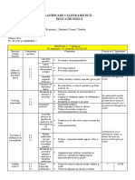 Plan Calendaristic Cls A IX-a