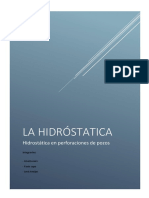 La Hidróstatica