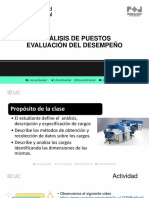 Análisis de Puestos y Desempeño (APD