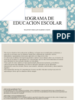 Programa de Educacion Escolar: Francisco Emiliano Ramirez Luquin
