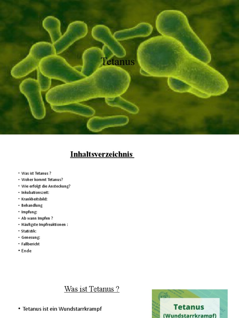 Tetanus PDF