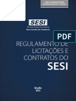 Regulamento - Licitacoes - Contratos - Sesi - Resolução - 116-2021