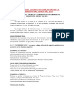 Ideas Generales Del Diagnóstico Comunitario de La Comunidad Tal, Municipio Tal Estado Tal, 2013.