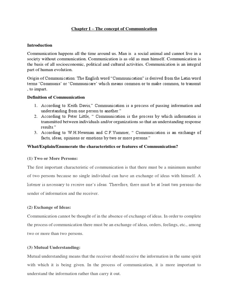 Understanding Communication Basics | PDF | Communication | Internet