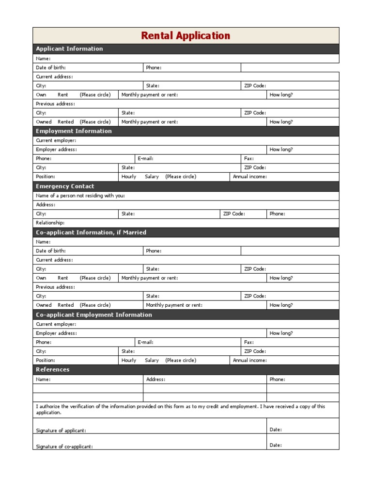 A Comprehensive Look into an Applicant's Rental Suitability PDF
