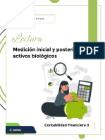 Medición Inicial y Posterior de Activos Biológicos