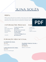 Currículo (Carolina Souza)