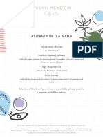 UM Afternoon Tea Menu 2021 A5