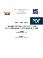 Kertas Kerja Perkampungan Ilmu