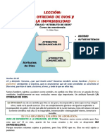 La Otredad de Dios y La Impasibilidad