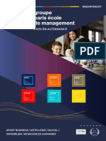Brochure Generale Groupe Paris Ecole de Management