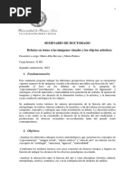 Programa Seminario de Doctorado Presencial 2022 Bovisio-Penhos