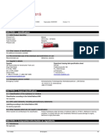 CFS-S SIL / CP 601S Safety Data Sheet