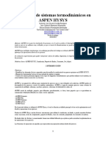 Reporte 3 de Termodinámica de Procesos