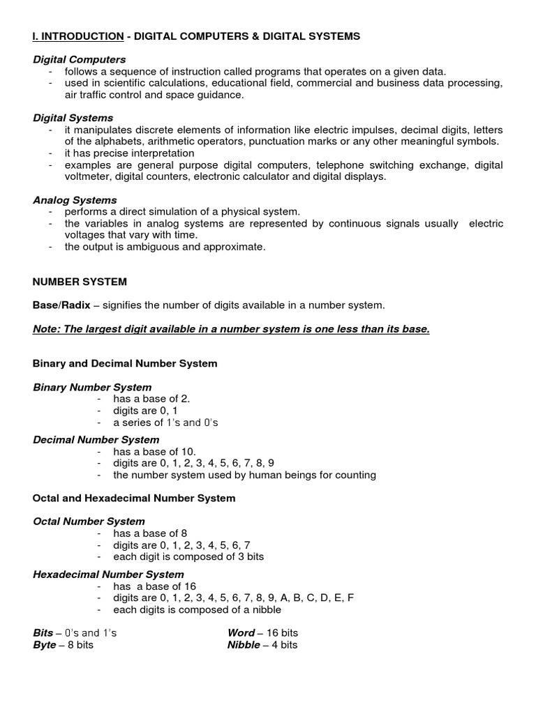 Digital Computers & Digital Systems | PDF | Logic Gate | Boolean Algebra