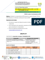 Grupo 1 - Componentes Pei - Organizacion Docentes 6 Dic - Sdi