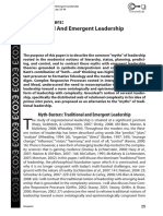 Houglum (2012) Traditional and Emergent Leadership