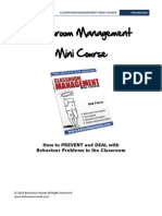 Classroom Management Mini Course Intro