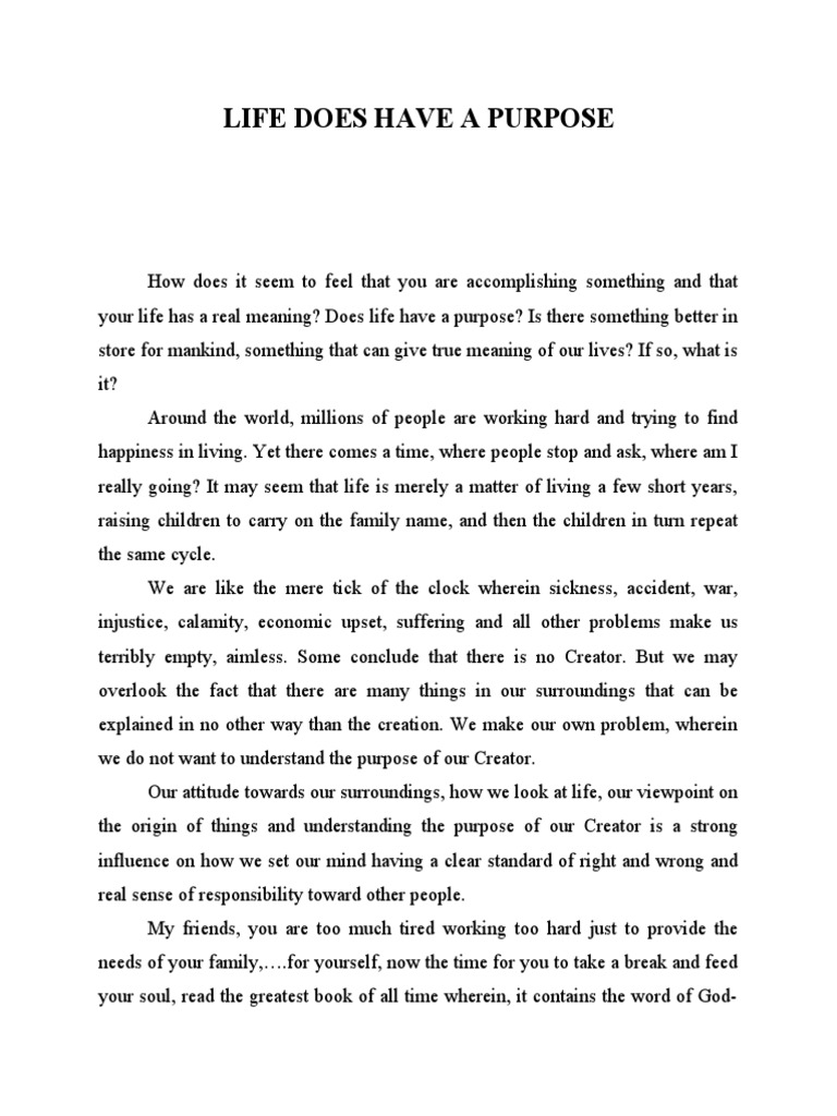ARTICLE About Life PDF