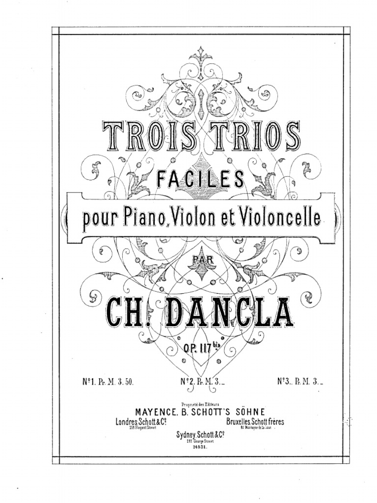Dancla Violin | PDF