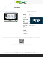 Mechanical Compact Convection Oven Cmp4gpm