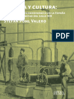 Energía y Cultura. Historia de La Termodinámica en La España de La Segunda Mitad Del Siglo XIX - Stefan Pohl-Valero (Libro)