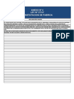 Constatación de cumplimiento de parámetros urbanísticos y edificatorios según D.S. 008-2019