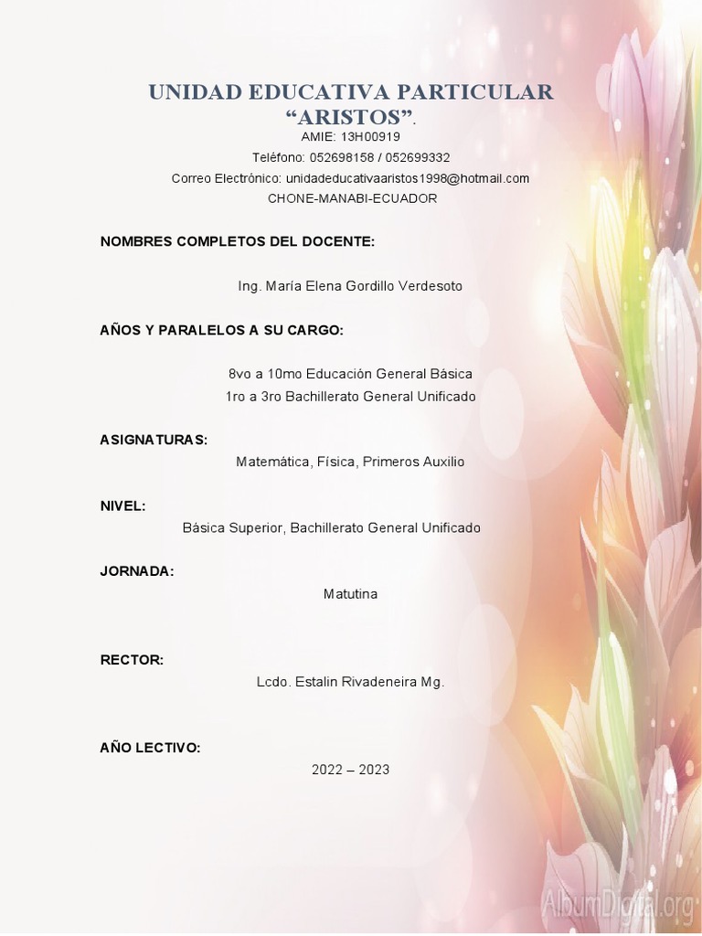 Portafolio Docente | PDF | Maestros