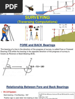 Svy - 1 - Lec9 - Traverse Computation