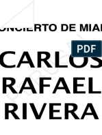 Rivera-Concierto de Miami-Score-PERUSAL