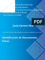Identificación de documentos falsos
