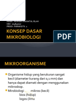 Konsep Dasar Mikrobiologi