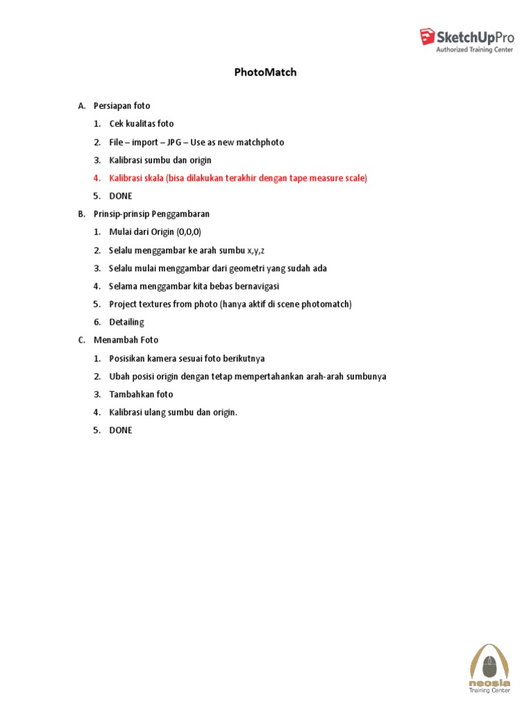 NTC - SketchUp Notes | PDF